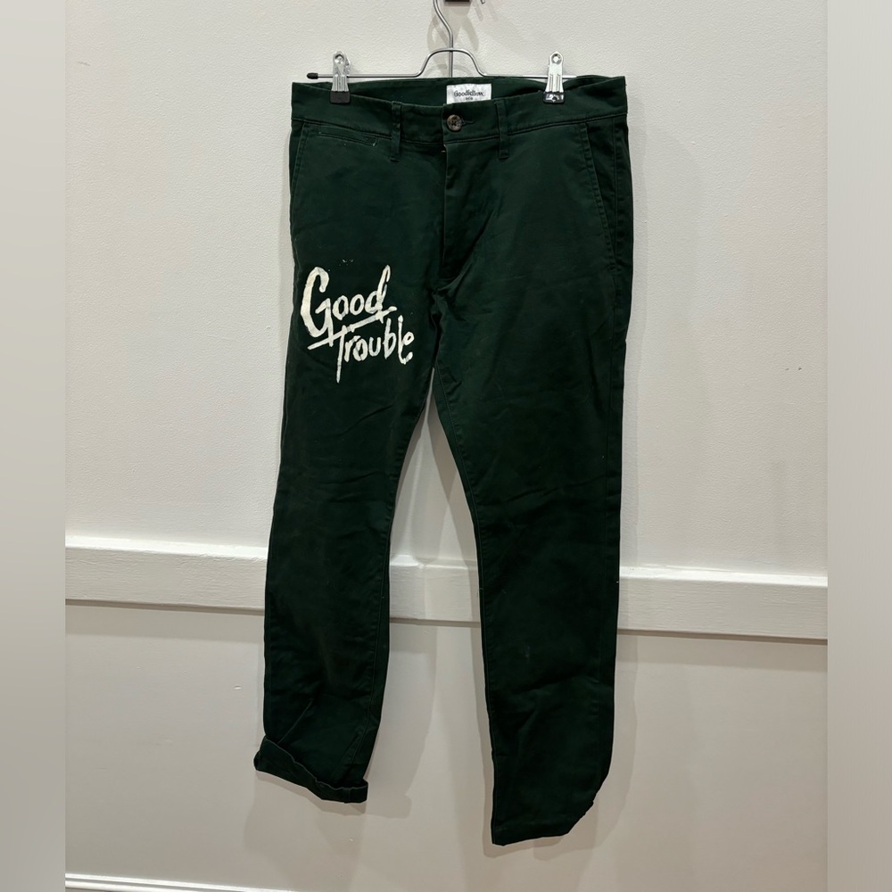 Upcycled good trouble chinos